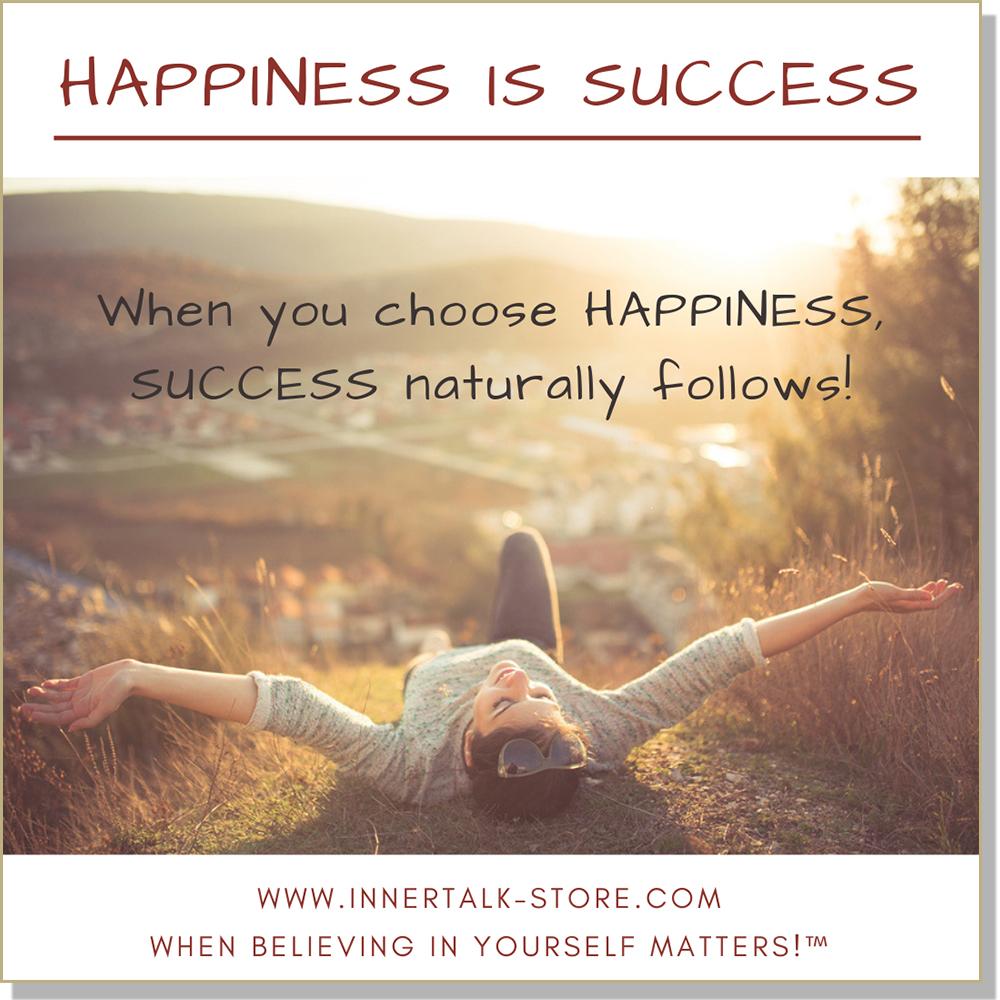 Happiness is Success - InnerTalk Subliminal Self Empowerment CD / MP3 ...