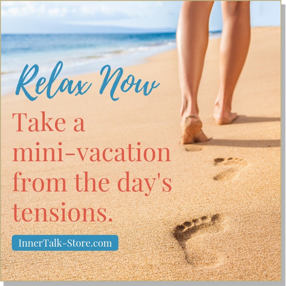 Relax Now (Hypnosis, guided imagery and InnerTalk subliminal self help CD and MP3)